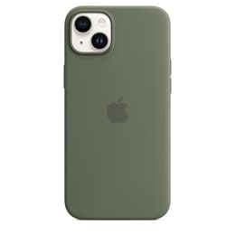 Apple Silicone case iPhone 14 Plus - Magsafe - Silicone Green