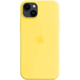 Apple Silicone case iPhone 14 Plus - Magsafe - Silicone Yellow