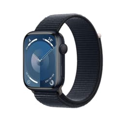 Apple Watch Series 7 (2021) GPS 45 mm - Aluminium Midnight - Sport loop Black