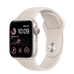 Apple Watch Series SE 2 (2022) GPS + Cellular 40 mm - Aluminium Starlight - Sport band Starlight