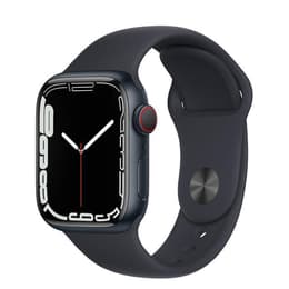 Apple Watch Series 7 (2021) GPS 41 mm - Aluminium Midnight - Sport band Black