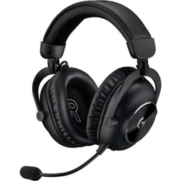 Logitech noise-Cancelling gaming wired + wireless Headphones with microphone - Black