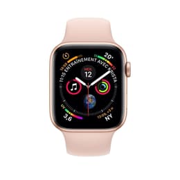 Apple Watch Series 4 (2018) GPS + Cellular 40 mm - Stainless steel Gold - Sport band Pink