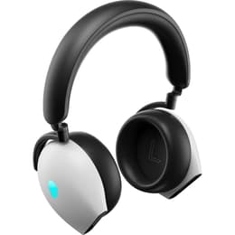 Dell noise-Cancelling gaming wireless Headphones with microphone - White