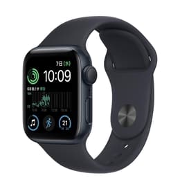 Apple Watch Series SE 2 (2022) GPS 40 mm - Aluminium Midnight - Sport band Black