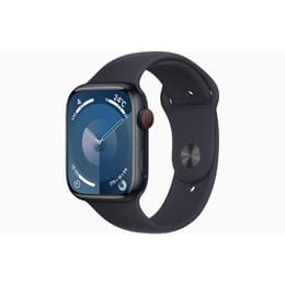 Apple Watch Series 9 (2023) GPS + Cellular 45 mm - Aluminium Midnight - Sport band Midnight