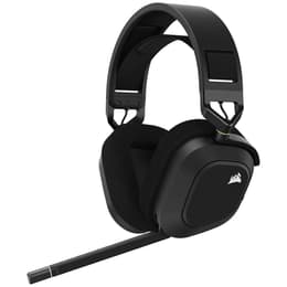 Corsair noise-Cancelling gaming wired + wireless Headphones with microphone - Black