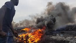 Agbogbloshie landfill in Ghana